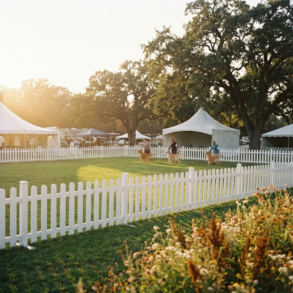 Dog show venue